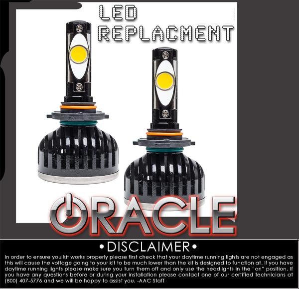 Oracle LED Headlight-Fog Light Replacement Bulbs - Click Image to Close